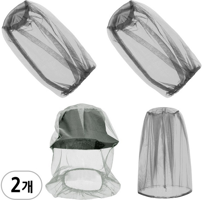 방충방 벌레차단 얼굴 모기장 -2개