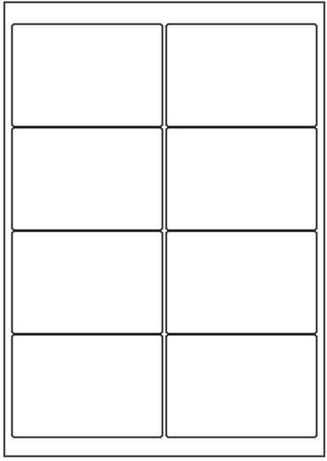 오피스라벨 A4 스티커라벨지 1권 100매 흰색 폼텍 규격 호환 주소라벨 분류표기 우편발송 물류관리 바코드라벨 라벨지 라벨용지, 8칸