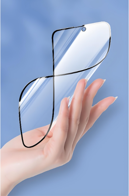 연화삼월 사생활보호필름 사방팔방 9H 강화유리 프로액정보호필름 지문인식 아이폰 삼성 갤럭시 시리즈 2매입, 1세트, 아이폰 15 프로 사방팔방보호필름