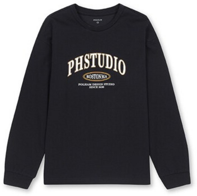 폴햄키즈 공용 쿨텐션 긴팔티 PKF2TS3040