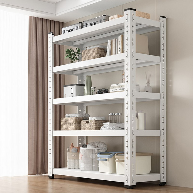 선반 철제선반 베란다 수납선반 전자레인지 선반 주방선반, 흰색, 3단