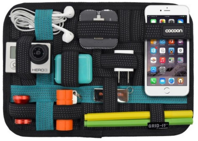 코쿤 그리드잇 CPG41 가방정리 파우치 이너백 백인백 캐리어 백팩 노트북 태블릿 다용도수납가방 블랙