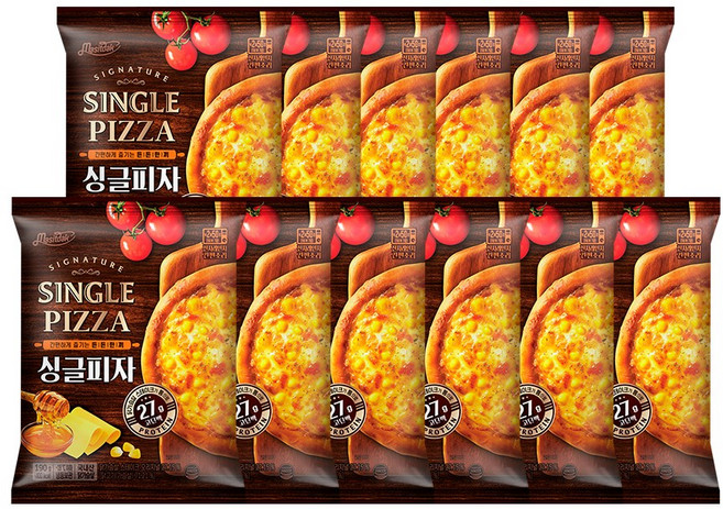[랭킹닭컴] 맛있닭 싱글피자, 12개, 190g