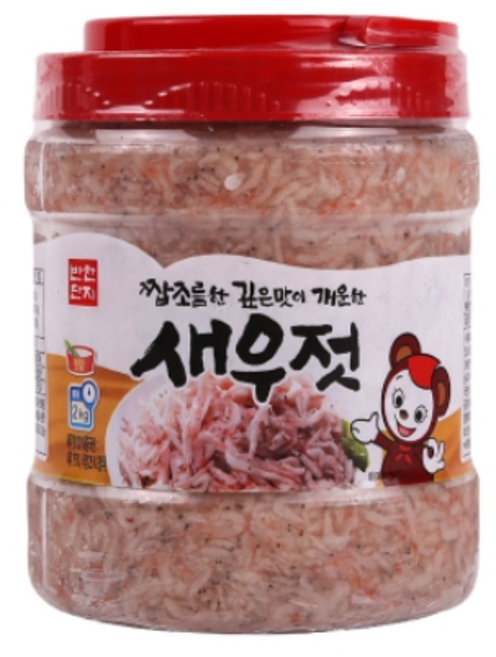 반찬단지 새우젓, 7개, 2kg