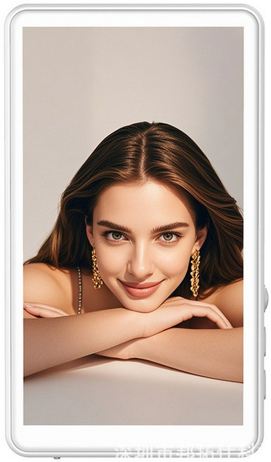 킹마 인프루언서 후면 셀카 맥세이프 보조 모니터 무선 브이로그 스크린 미러리스, 1개, B.화이트