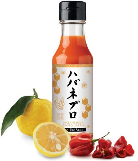 소스 하바네로 유자 120ml 교토산 사용 풍미 매운맛 강한 핫소스 카르파치오 피자 파스타 바비큐 만두 햄버거에 적합 발효 크래프트 칠리, 1개