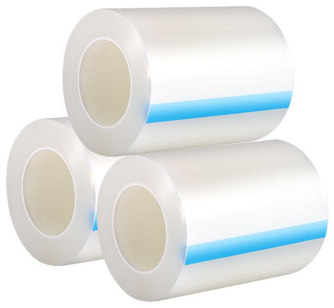 PE 접착 필름 투명 롤 보호 아크릴 비닐 포장 필름지 투명필름, 폭15cmx길이200m