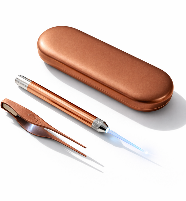 로벨스 귀지쏙 Led 귀이개 귀파개 귀지 핀셋 2종 세트, 1세트, 1개입