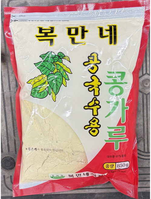 복만네콩가루 콩국수용 콩가루 850g, 2개