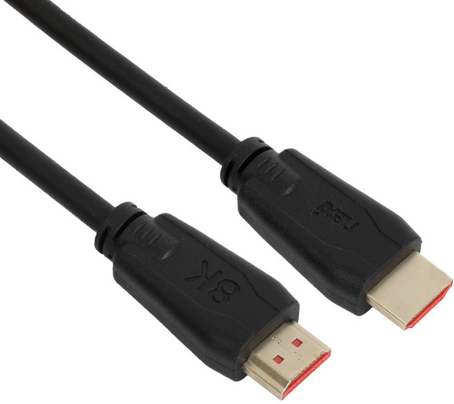 넥시 NX-HDMI21 8K 초고속 프리미엄 HDMI 2.1 케이블 48Gbps 4K 120Hz PS5 게이밍 모니터 eARC HDR TV 연결, 1m, 1개