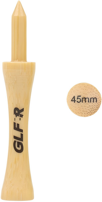 GLFR 스탭 골프티 100%대나무, 50개, 45mm