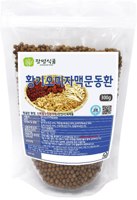 황기오미자맥문동환, 300g, 1개