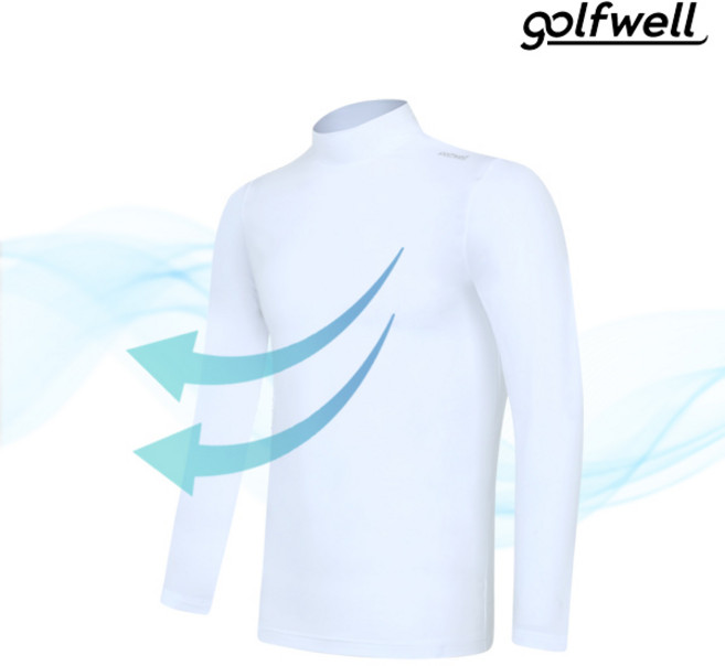 골프웰 남성 UV차단 냉감터치 기능성 이너웨어 GW321-IW05