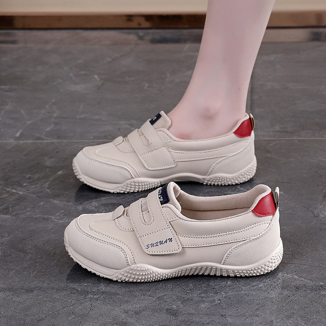 여성 찍찍이 발편한 스니커즈 패션 운동화 빈티지 슈즈 캐주얼