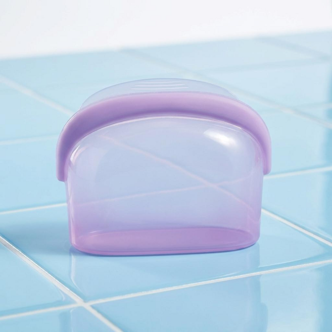 스윔데이 실리콘 방수 수영파우치, 라벤더