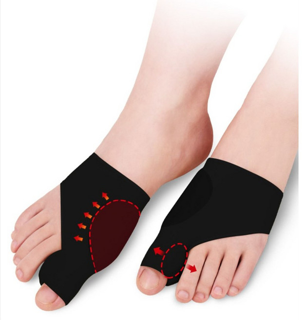 락해심 외출용 엄지 발가락 보호대, 2개