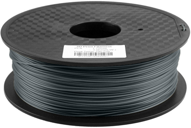 가제트 PLA PRO 필라멘트 3D프린터 1kg 투명 형광 무광 실키 특수 HS 1.75MM 실크 매트 그라디언트, 1kg Dark gray