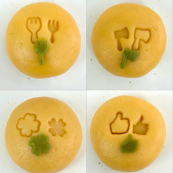 수능 고명틀 화과자 도장 떡도장 떡도구 6종, 1개, 3. 네잎클로버2