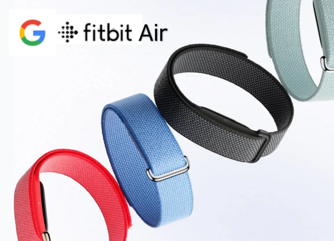 구글 핏빗 에어 Google Fitbit Air - 제미나이 Ai 스마트 밴드 헬스 트래커, Stephen Curry Edition, 3.5cm