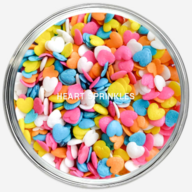 스프링클 14가지, 하트, 200g