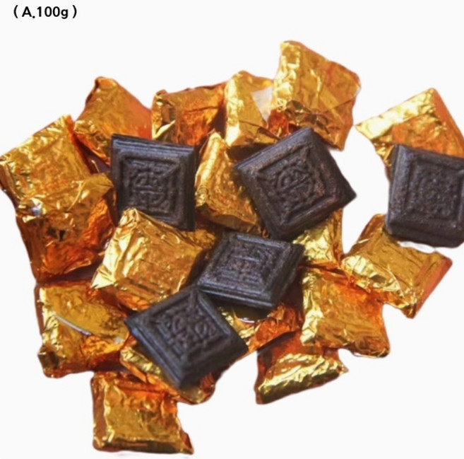 호화랑 운남보이차 저온추출 진향차잎숙차 운남대엽종쇄청모차 맹해황금숙차고 100g ch251, 1박스, 125개입