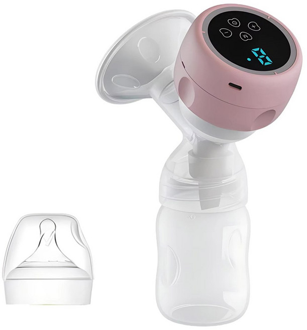 휴대용 전기 유방 펌프 USB 충전식 조용한 우유 추출기 자동 밀커 편안한 모유 수유, 푸른