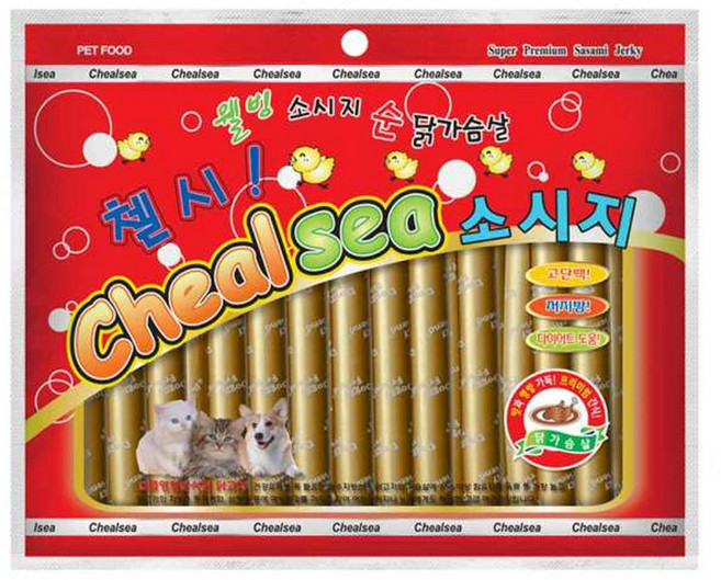 도기프렌드 첼시소세지, 닭가슴살, 1개, 420g