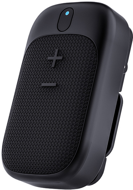 엠피맨 웨어러블 마그네틱 클립 휴대용 무선 블루투스 스피커 미니 소형 캠핑 자전거 등산 런닝, 블랙