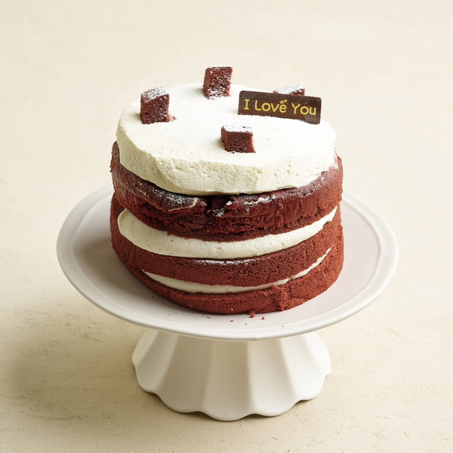 레드벨벳케이크 홈케이크 디저트 맛있는 케익공방수, 1개, 750g