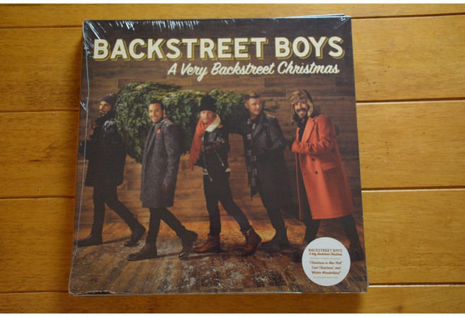 (수입 LP) BACKSTREET BOYS "A VERY BACKSTREET CHRISTMAS" LP [NEW] 12" WHITE VINYL, (수입 LP) BACKSTREET BOYS "A VER