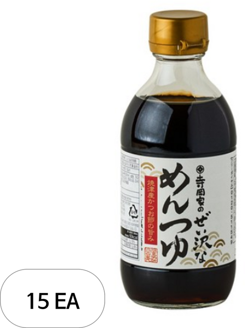 테라오카 멘 쯔유, 15개, 290ml