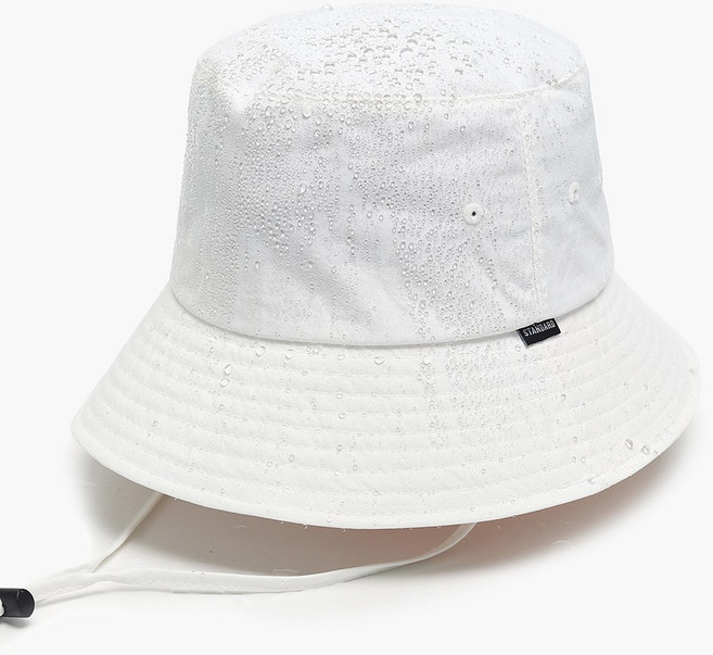 캡조아 생활방수모자 빅사이즈 바스락 대두 버킷햇 넉넉한 사이즈 남녀공용 벙거지 모자 워터밤 수영장모자