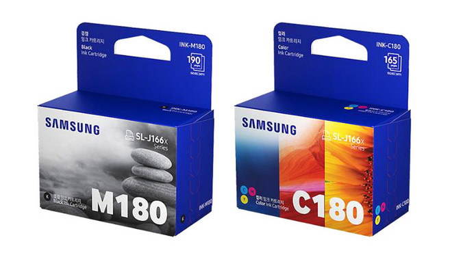 삼성 INK M180+C180(세트 정품잉크) SL J1660 J1663 J1665 J1770fw, M180+C180 (세트/정품잉크), 1개