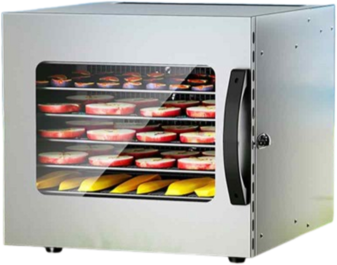 청정건조 음식 식품건조기 레몬 고추 고구마 간식 야채 채소 생선 농산물 단미 곡물, 5단(반투명 도어)