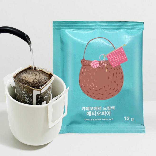 카페꼬메르 드립백 커피 에티오피아, 1개, 10개입, 120g