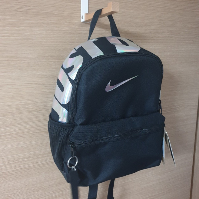 나이키 소형 백팩 브라질리아 JDI 미니 가방 블랙 유아 초등 학생 배낭 DR6091-017