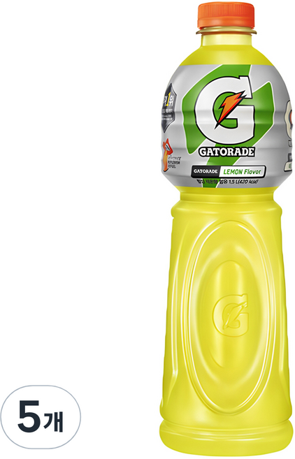 게토레이 레몬, 5개, 1.5L