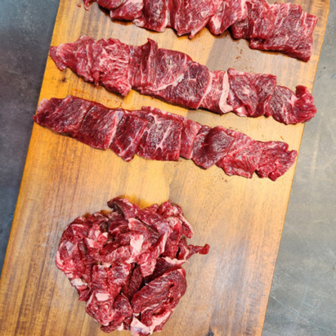 육회+육사시미 세트 한우 1++ 9등급 거세 1kg(여행 캠핑용), 1kg, 1개