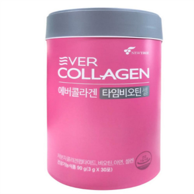 뉴트리 에버콜라겐 타임 비오틴 셀, 90g, 5개