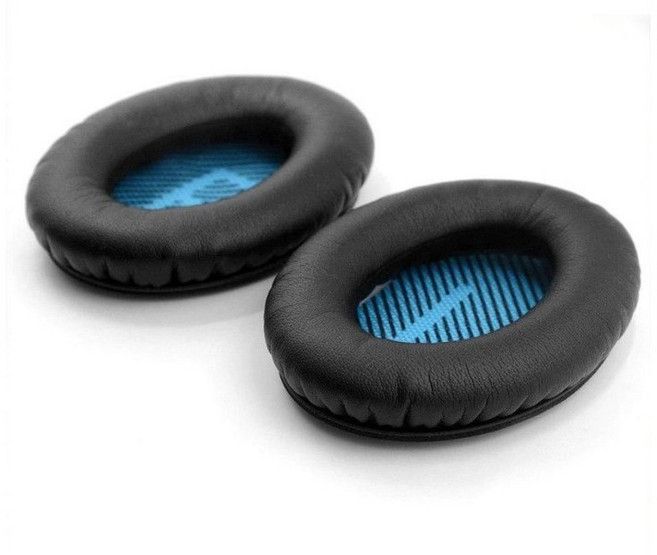 AE2 SoundTrue Around-Ear 이어폰 스펀지 커버 QC15 귀마개 적용 호환, [블랙]이어솜(1쌍) + 이어패드(1쌍), 1개