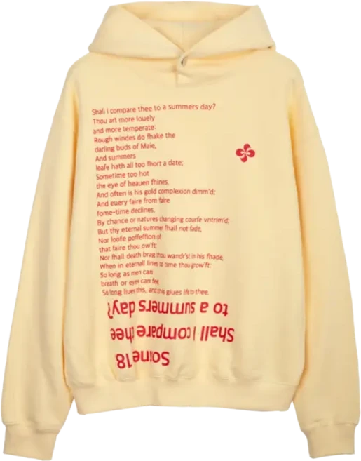 HERETIC 헤레틱 소네트 18 후디 (스탠다드) 버터 - 쿠팡