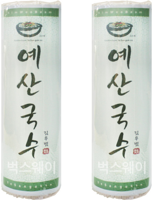 예산국수 중면 1100g, 2개, 1.1kg