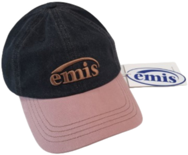 [국내매장정품] 이미스 모자 이미스 워시드 데님 볼캡 EMIS