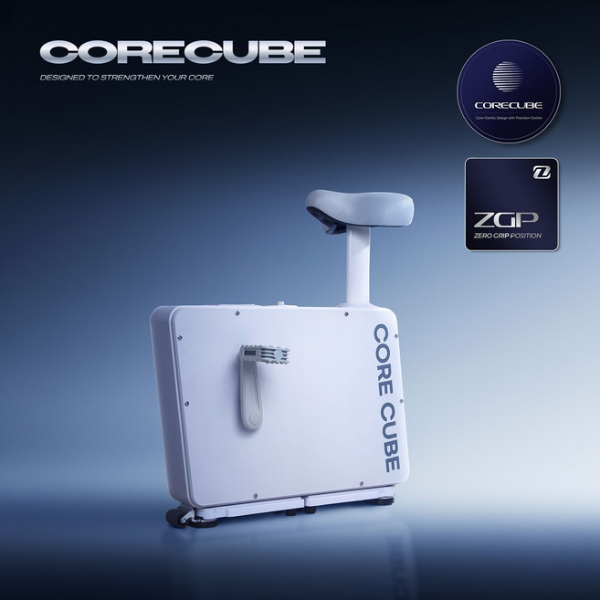 코어큐브 접이식 실내자전거 미니 바이크 유산소 가정용 헬스 사이클 운동기구, 단품, 단품