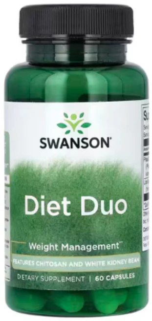 Swanson 다이어트 듀오 캡슐 60정, 60 개, 1개 - 쿠팡
