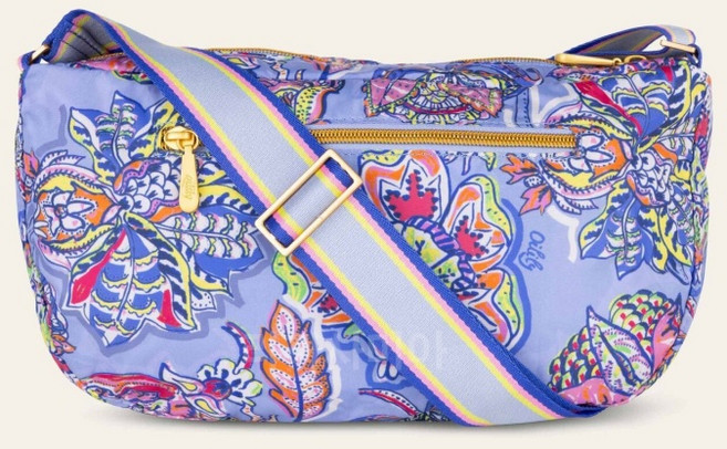 오일릴리 시프라 폴딩 숄더백 크로스백 여성 가방 브루네라 블루