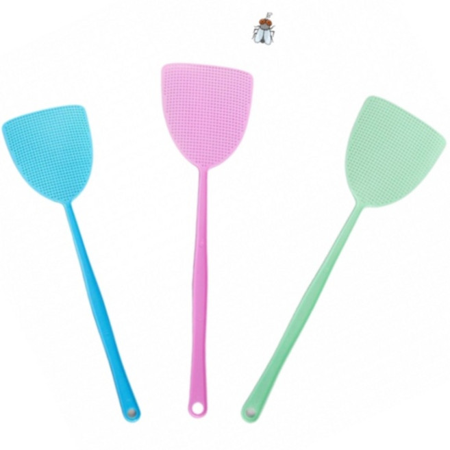 [오소사소] 다용도 파리채 모기 벌레 하루살이 2P, 핑크 1세트, 핑크