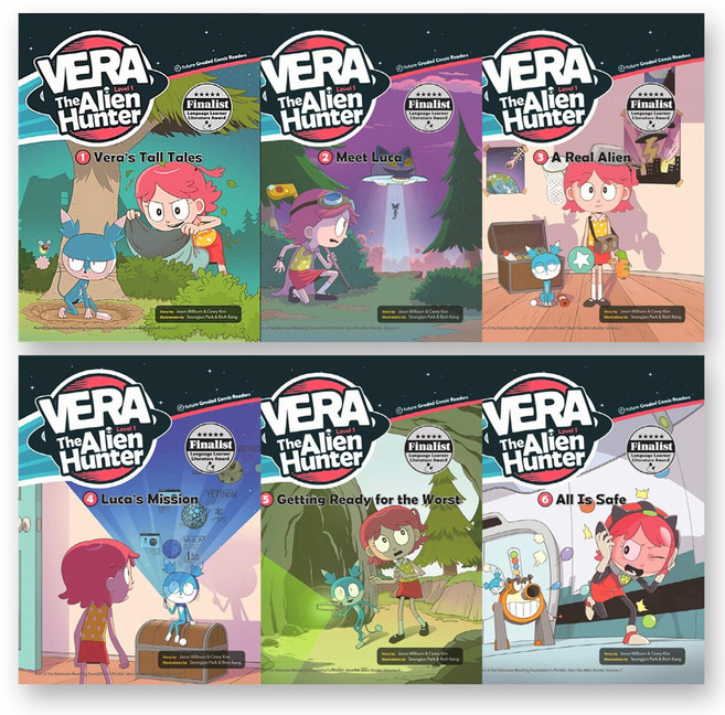 베라 더 에일리언 헌터 Vera the Alien Hunter 레벨 1 1-6권 세트 (전6권) 이퓨쳐