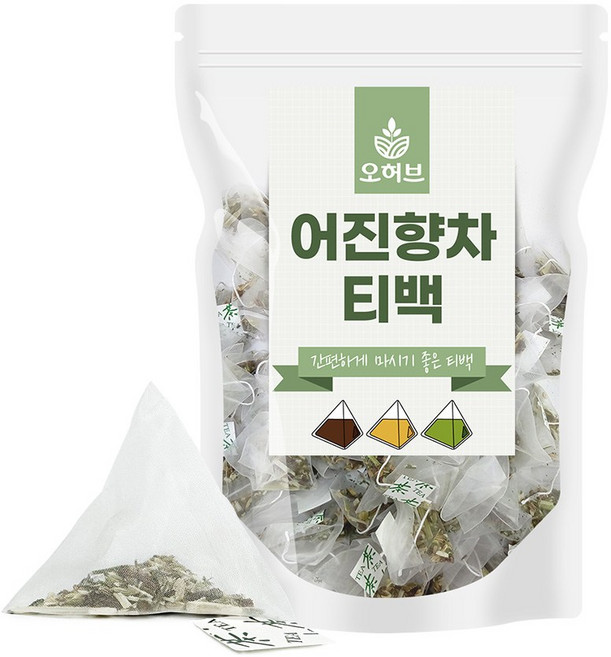 오허브 어진향차 티백 100개 회향 정향 곽향 삼각티백차, 1g, 100개입, 1개