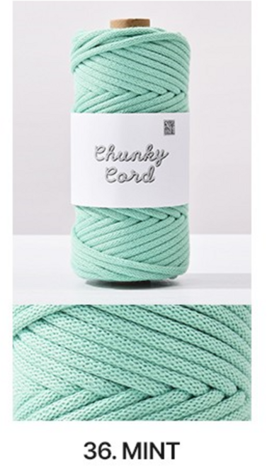4.0mm 70yard 굵은뜨개실 우동실 청키코드 마크라메실 바구니뜨개실 러그실 가방실 매듭실 (61컬러), No.36, 1개